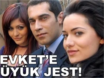 ŞEVKET'E BÜYÜK JEST