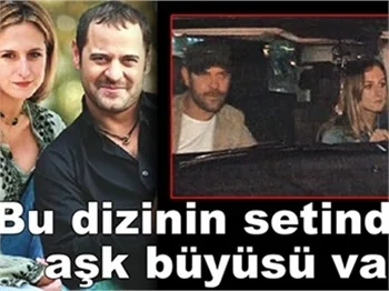 BU DİZİNİN SETİNDE AŞK BÜYÜSÜ VAR!
