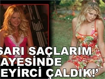 SARI SAÇLARI SEYİRCİ ÇALDI!