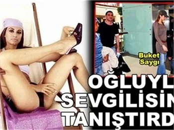 OĞLUYLA SEVGİLİSİNİ TANIŞTIRDI!