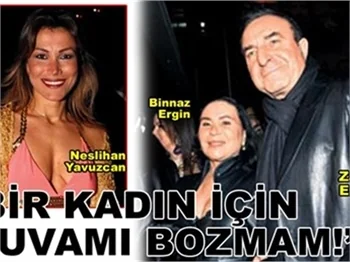 BİR KADIN İÇİN YUVAMI BOZMAM!