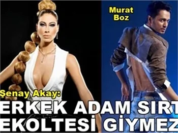 'ERKEK ADAM SIRT DEKOLTESİ GİYMEZ!'