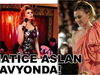 HATİCE ASLAN PAVYONDA!