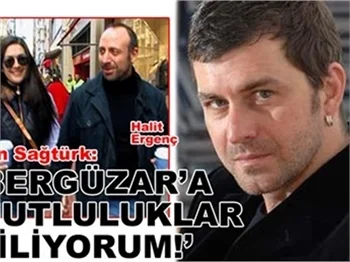 'BERGÜZAR'A MUTLULUKLAR DİLİYORUM'