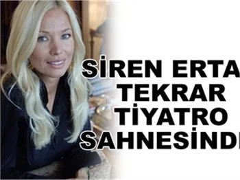 TİYATRO İÇİN SOYUNDU!