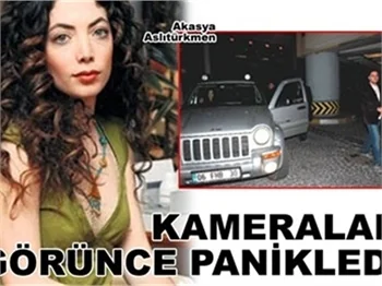 KAMERALARI GÖRÜNCE PANİKLEDİ!