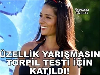 TORPİL TESTİ İÇİN KATILDI!