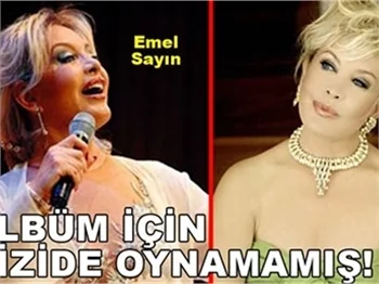 ALBÜM İÇİN DİZİDE OYNAMAMIŞ