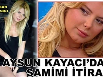 AYSUN KAYACI DA PARASIZLIK ÇEKMİŞ