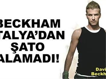 BECKHAM, İTALYANLARDAN KALE ALAMADI