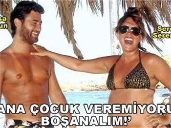 SANA ÇOCUK VEREMİYORUM BOŞANALIM...