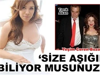 SİZE YILLARDIR AŞIĞIM BİLİYOR MUSUN