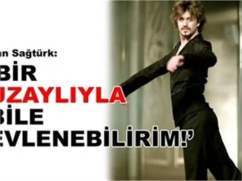 BİR UZAYLIYLA BİLE EVLENEBİLİRİM!