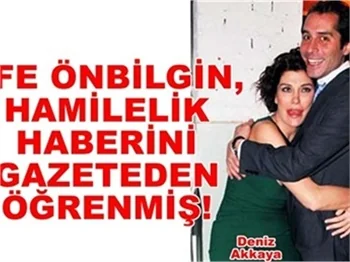 HAMİLE HABERİNİ GAZETEDEN ÖĞRENDİ!