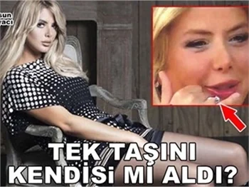 TEK TAŞINI KENDİSİ Mİ ALDI?