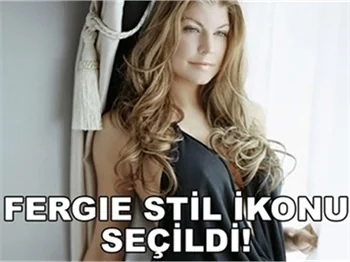 FERGİE STİL İKONU SEÇİLDİ