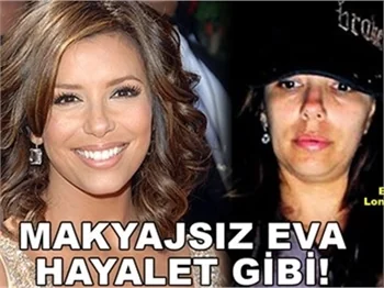 MAKYAJSIZ EVA HAYALET GİBİ!