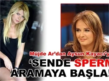 SENDE SPERM ARAMAYA BAŞLA