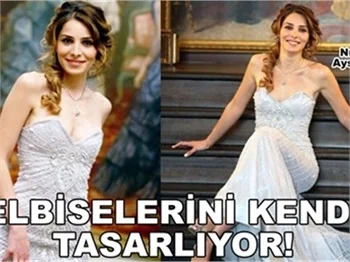 ELBİSELERİNİ KENDİ TASARLIYOR!