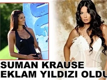 ASUMAN KRAUSE REKLAM YILDIZI OLDU