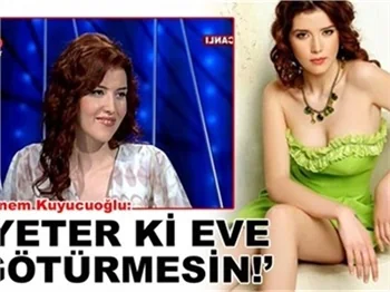 'YETER Kİ EVE GÖTÜRMESİN!'