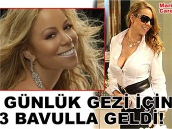 3 GÜNLÜK GEZİ İÇİN 23 BAVULLA GELDİ