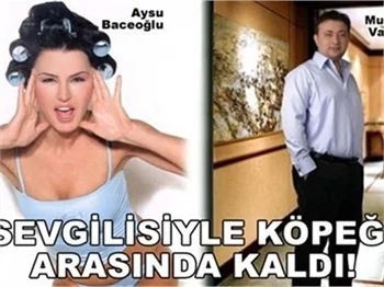 SEVGİLİSİYLE KÖPEĞİ ARASINDA KALDI!