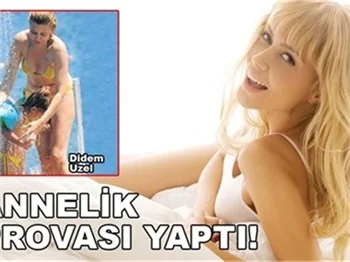 ANNELİK PROVASI YAPTI