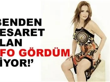 BENDEN CESARET ALAN HERKES UFO GÖRDÜM DİYOR