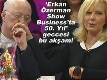 ERKAN ÖZERMAN'IN 50. YIL GECESİ!