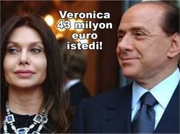 BERLUSCONİ'YE NAFAKA ŞOKU!