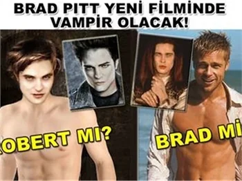 BRAD PİTT'TEN YENİ VAMPİR FİLMİ