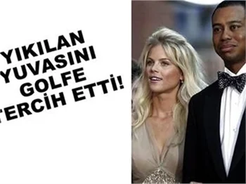 TIGER WOODS GOLFÜ BIRAKTI..