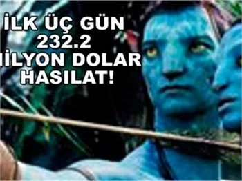 İLK ÜÇ GÜN 232.2 MİLYON DOLAR HASILAT