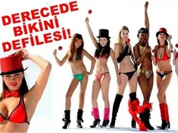 -3 DERECEDE BİKİNİ DEFİLESİ