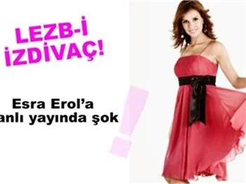 ESRA EROL'A CANLI YAYINDA ŞOK!
