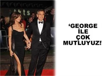 GEORGE İLE OLMAKTAN ÇOK MUTLUYUM!