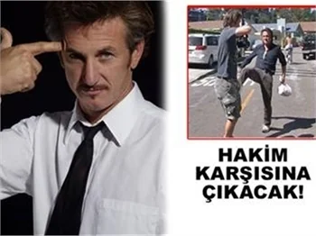 SEAN PENN'E HAPİS ŞOKU