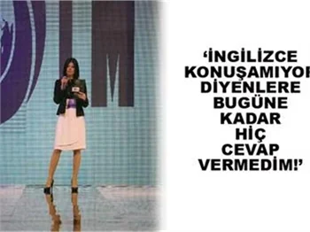 KRALİÇEDEN İNGİLİZCE SUNUM