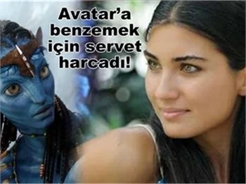 TUBA BÜYÜKÜSTÜN'ÜN AVATAR SEVGİSİ!