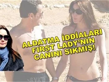 CARLA BRUNI YALNIZ GEZİYOR!