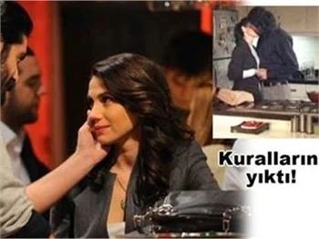 ZEYNEP BEŞERLER'DEN ÖPÜŞME SAHNESİ!