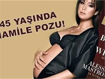 MONİCA BELLUCCİ'DEN ÇARPICI POZ!