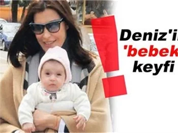 DENİZ AKKAYA MİNİK KIZIYLA BEBEK'TE