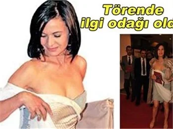 HATİCE ASLAN TÖRENE DAMGASINI VURDU!