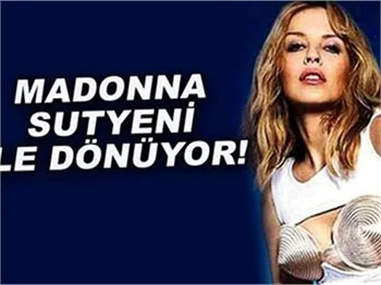 MADONNA'YA ÖZENDİ..