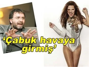 AHMET HAKAN'DAN DEMET AKALIN'A GÖNDERME