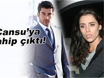 KENAN İMİRZALIOĞLU CANSU'YU KORUDU