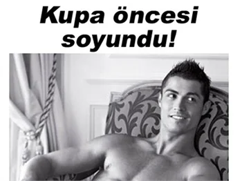 CHRISTIANO RONALDO OBJEKTİF KARŞISINDA