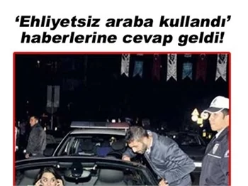DERE, ARABAYI SENARYO GEREĞİ KULLANMIŞ!